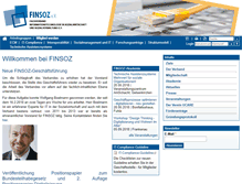 Tablet Screenshot of finsoz.de
